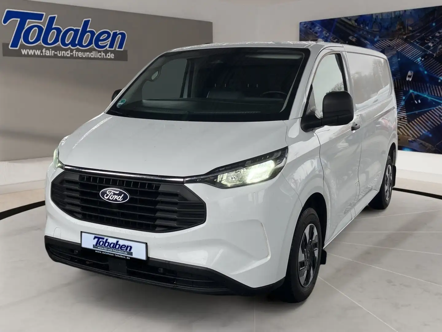 Ford Transit Custom Laderraumschutz-Paket + Klima Weiß - 1