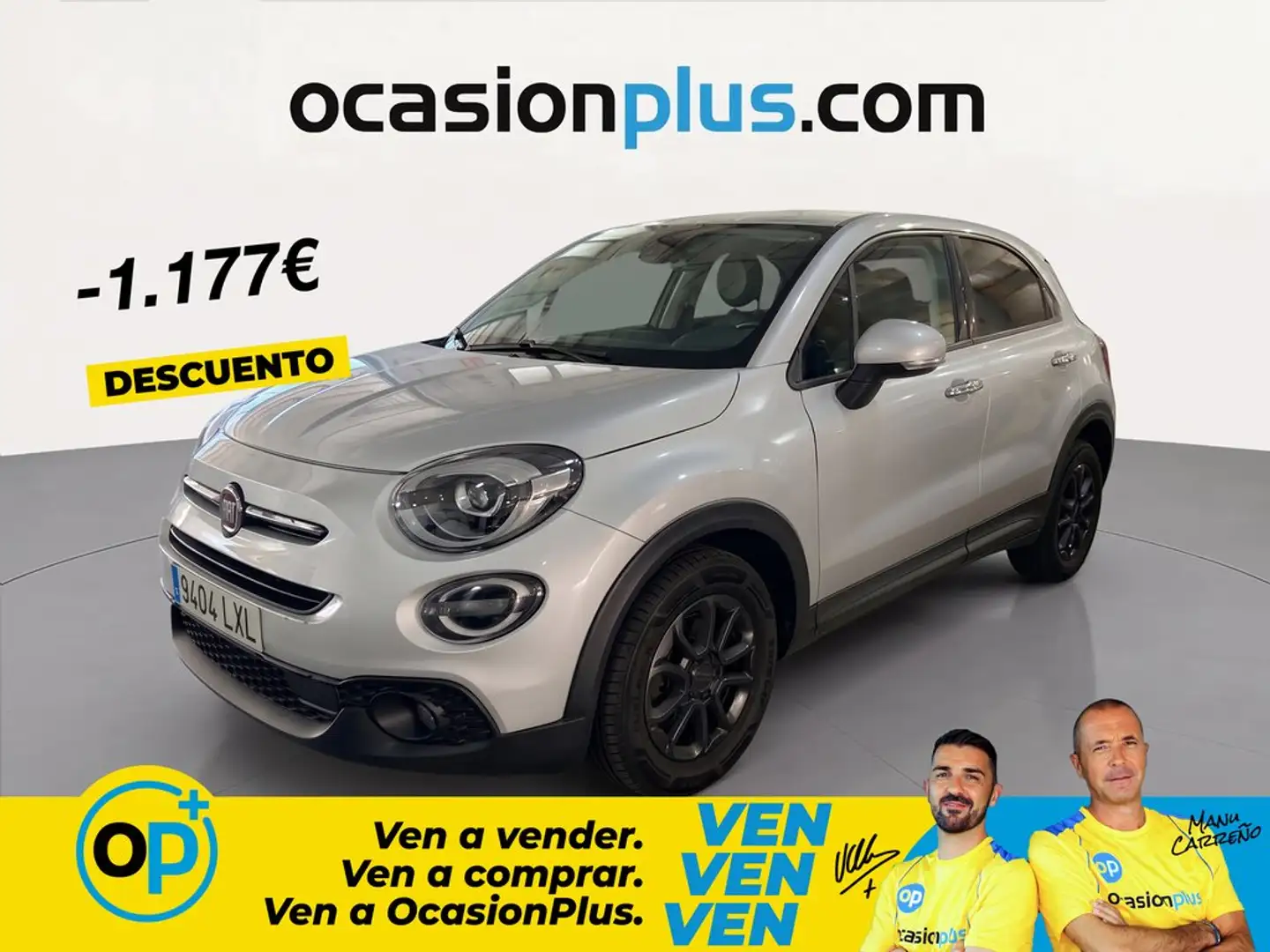Fiat 500X 1.0 Firefly S&S Connect Gris - 1