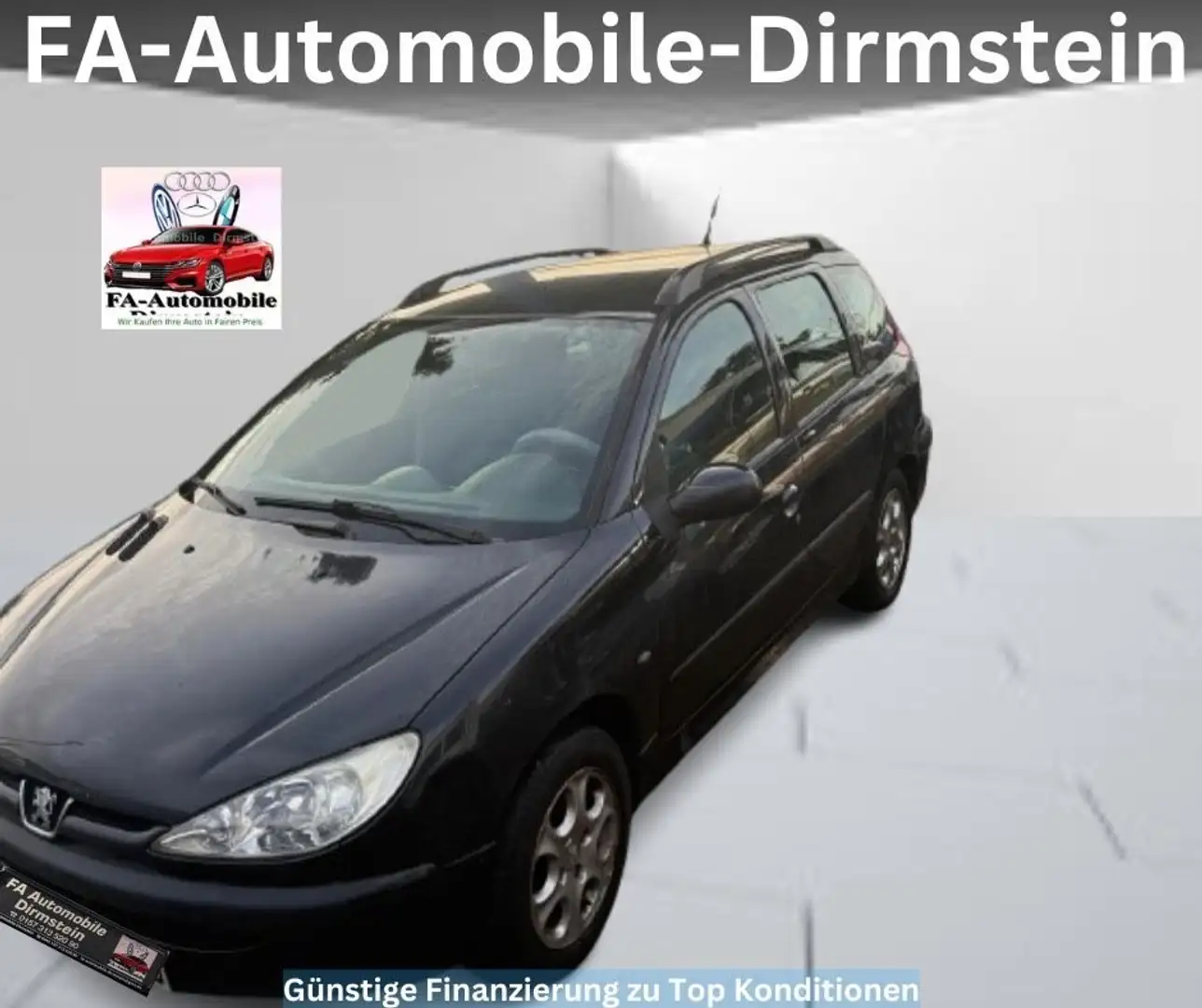 Peugeot 206 SW Grand Filou Cool Schwarz - 2