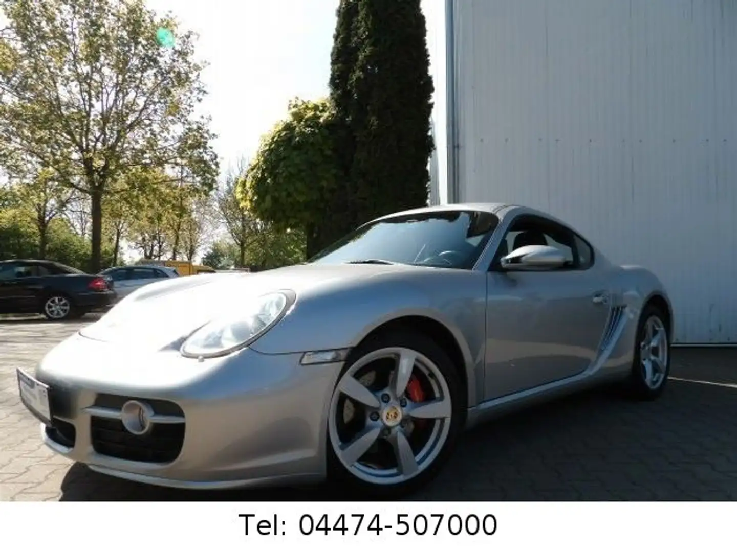 Porsche Cayman S Automatik Alcantara Xenon -Top Zustand! Argent - 2