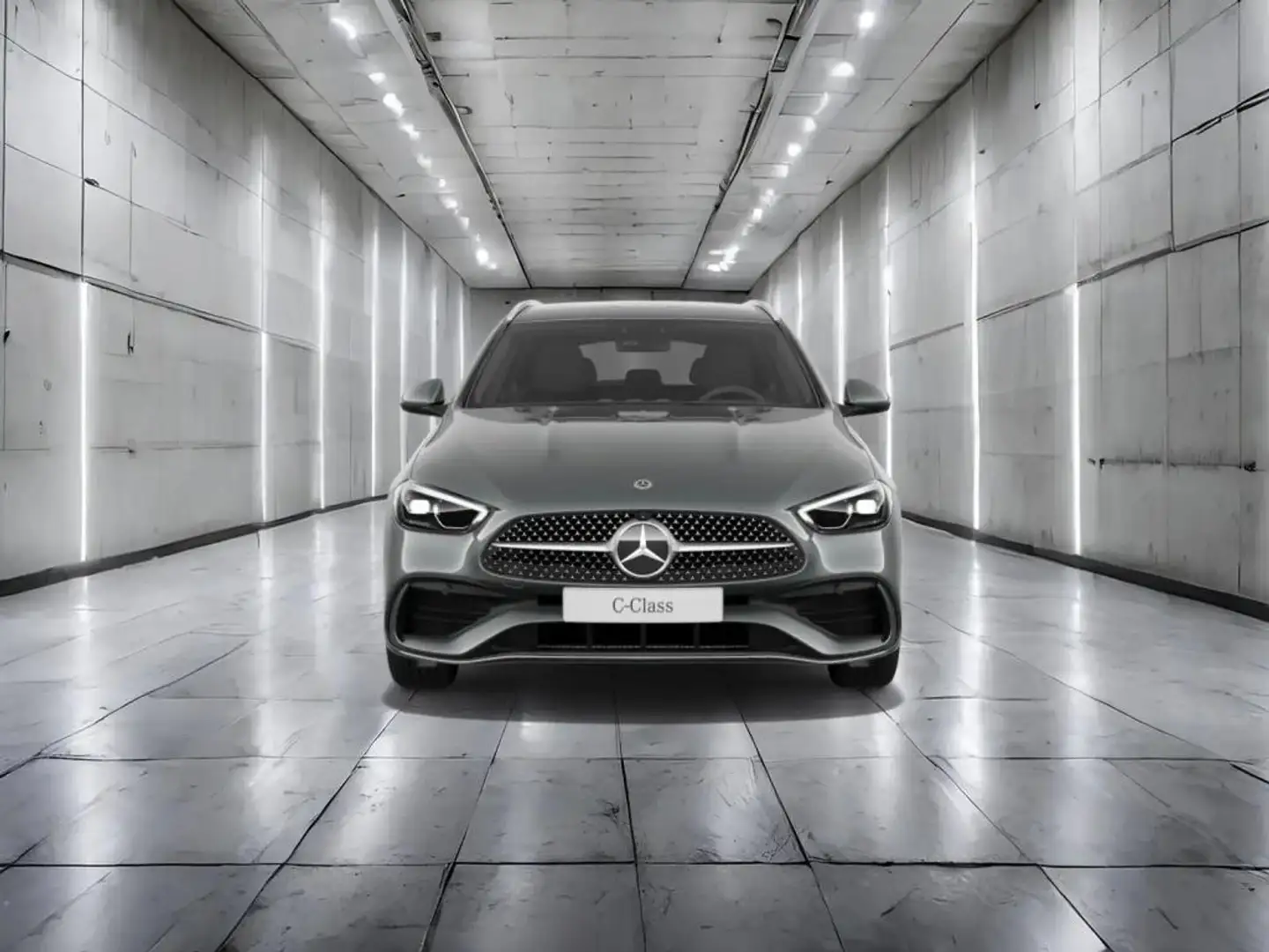 Mercedes-Benz C 300 T +AMG+DISTRO+SHZ+MEMORY+AMBIENTE+360°KAM Grau - 2