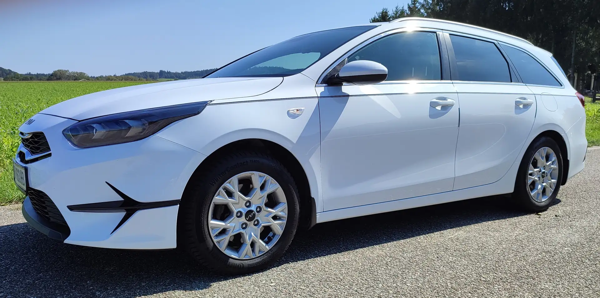 Kia Ceed SW / cee'd SW ceed SW 1,5 TGDI Silber Silber Weiß - 1