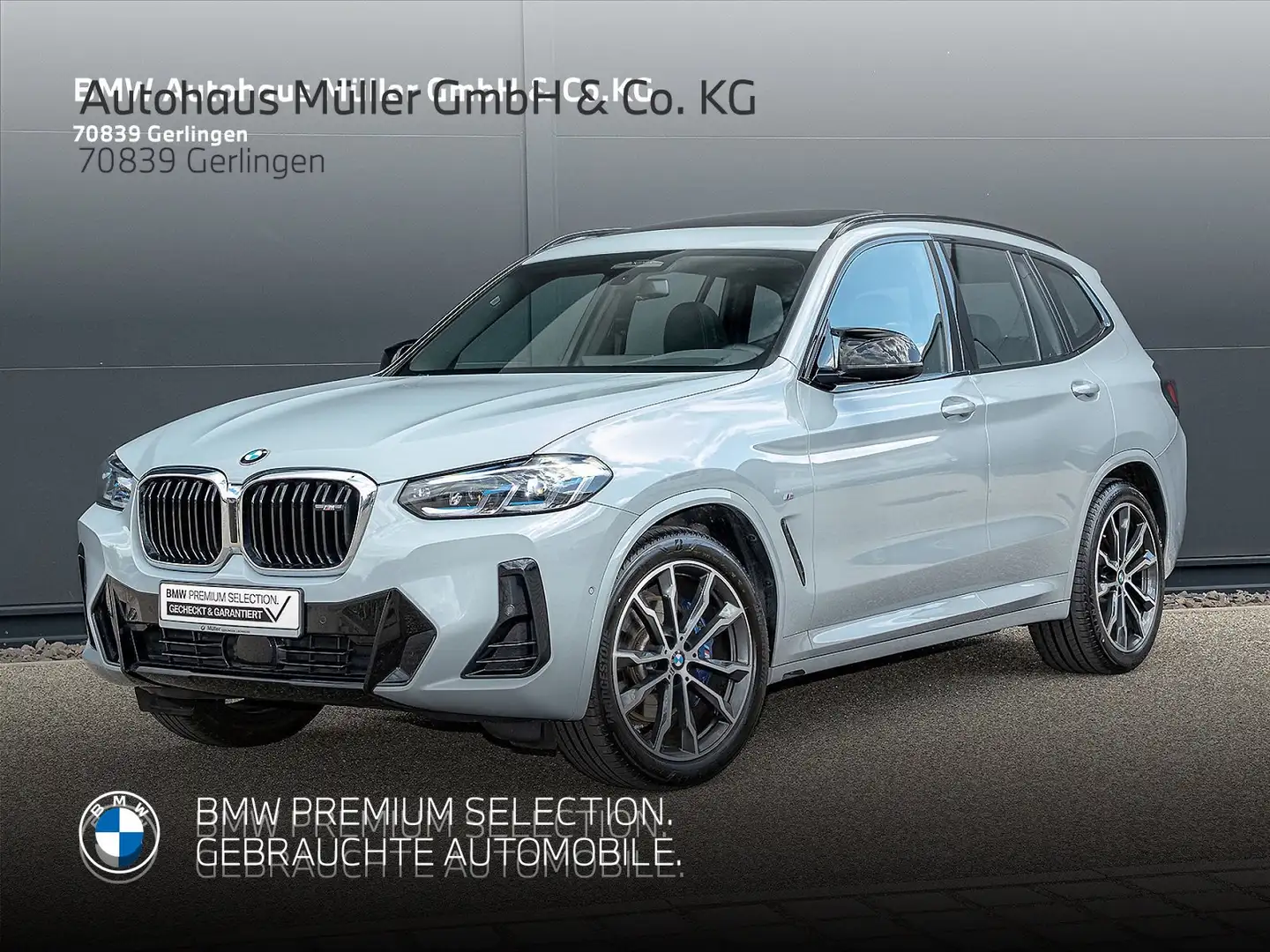 BMW X3 M 40d A M Sportpaket UPE 94240EUR AHK GSD ACC Grau - 1
