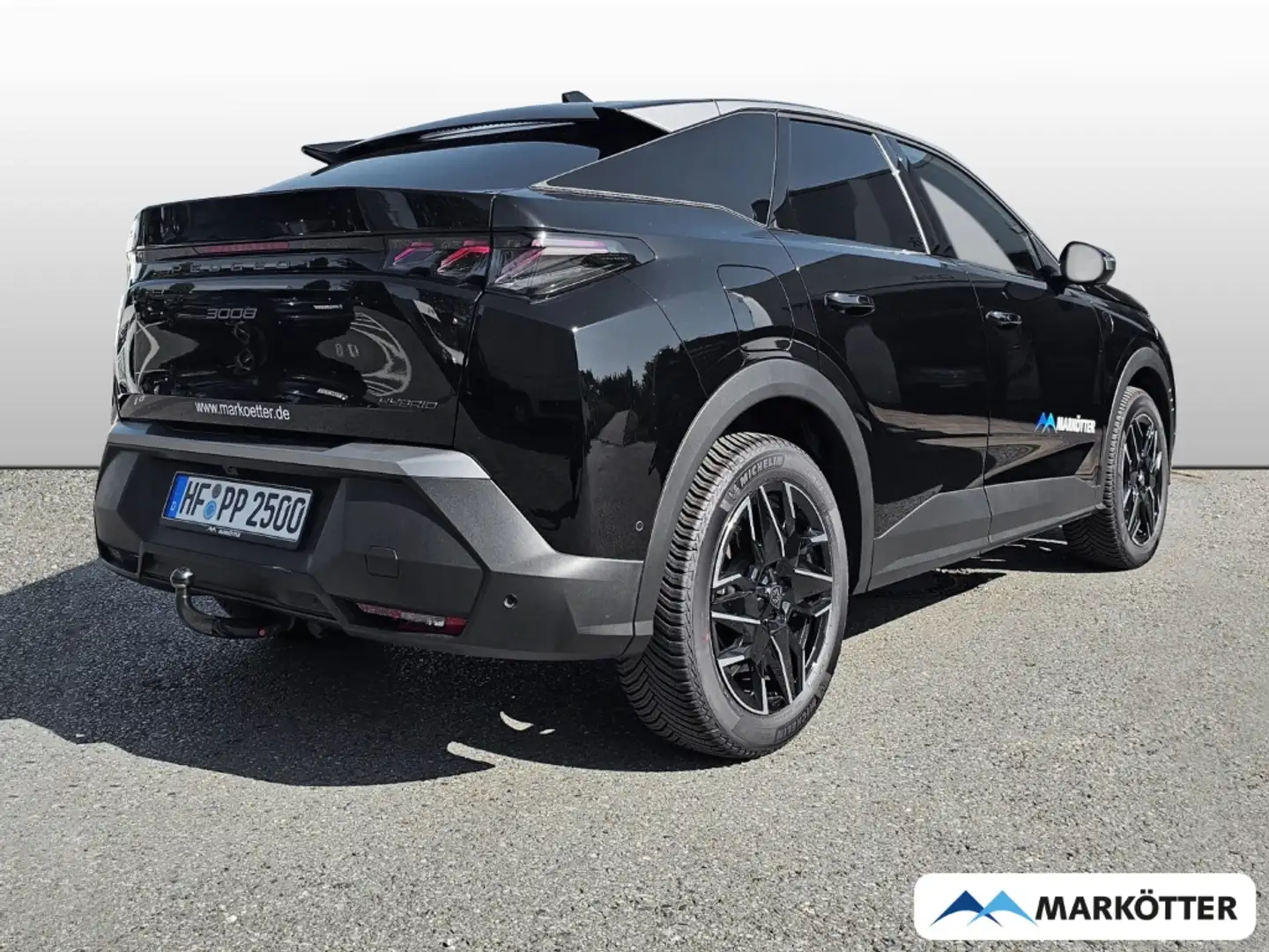 Peugeot 3008 GT Hybrid 145/AHK/ACC/Allwetterbereifung Schwarz - 2