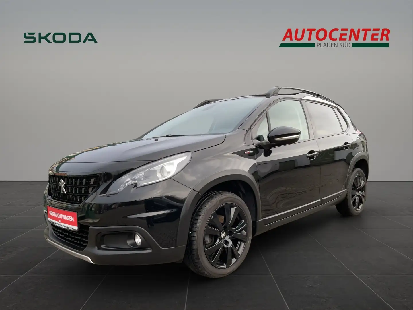 Peugeot 2008 Allure 1,2PureTech GT-Line Schwarz - 1