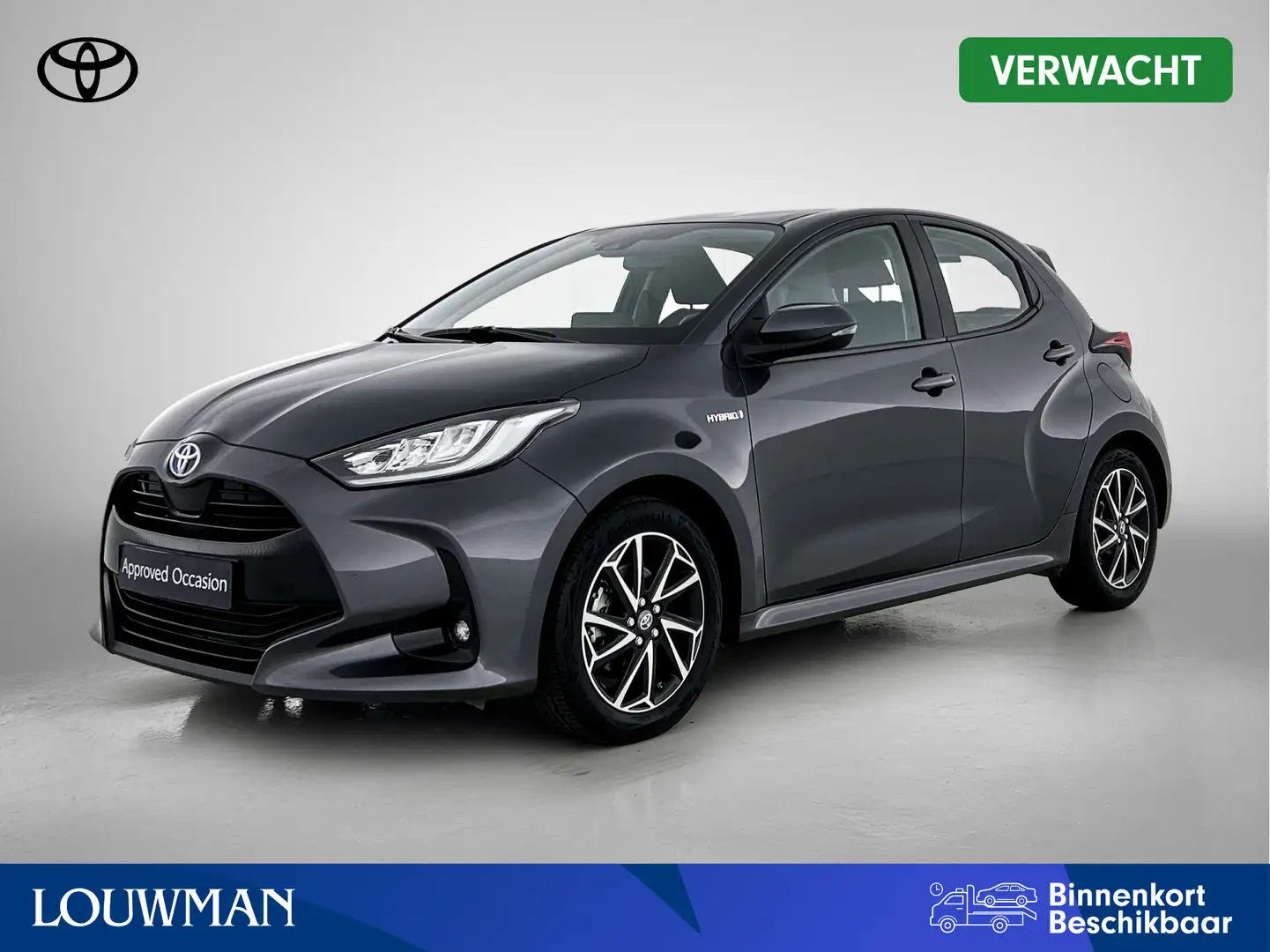 Toyota Yaris 1.5 Hybrid First Edition | LM velgen | Grijs - 1