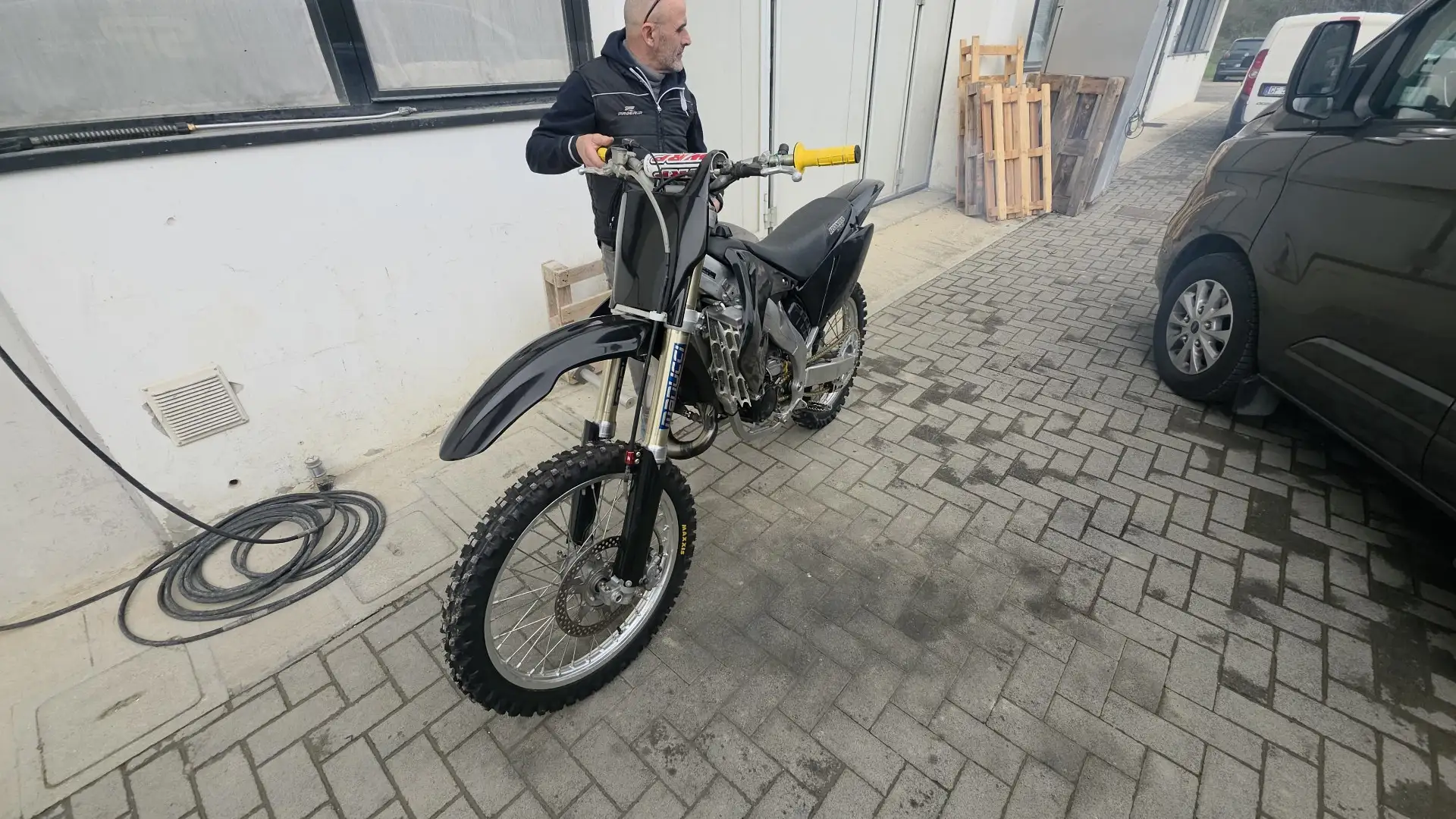 Honda CR 125 Cross Negro - 2
