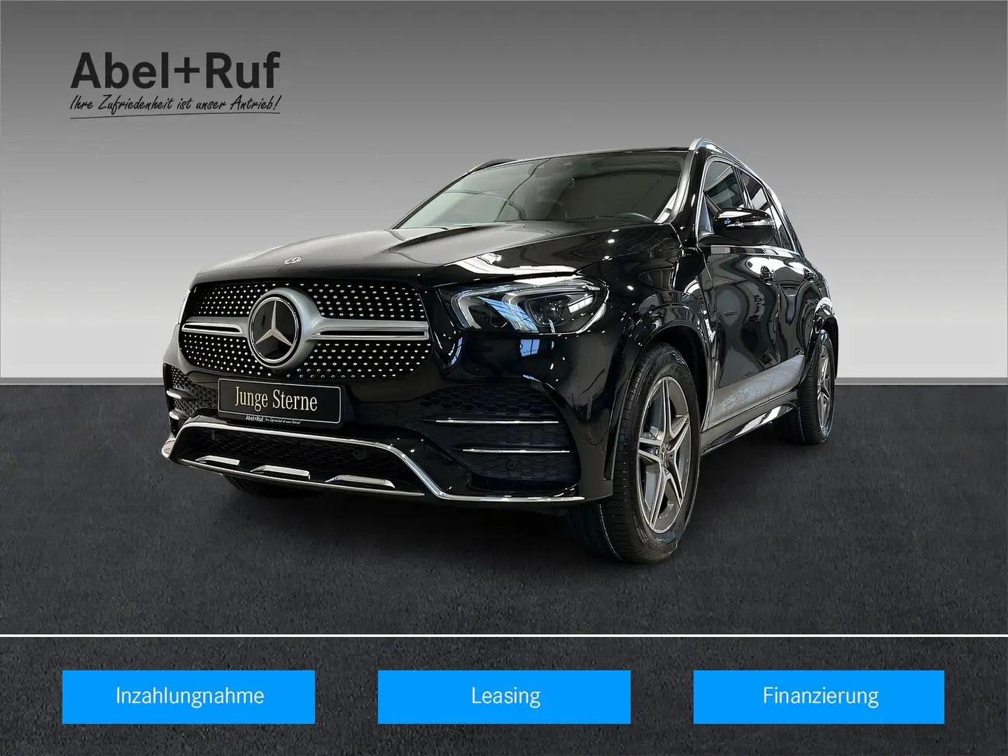 Mercedes-Benz GLE 400 d 4M AMG+DISTRO+LED+Burme+StHz+AHK+360° Black - 1