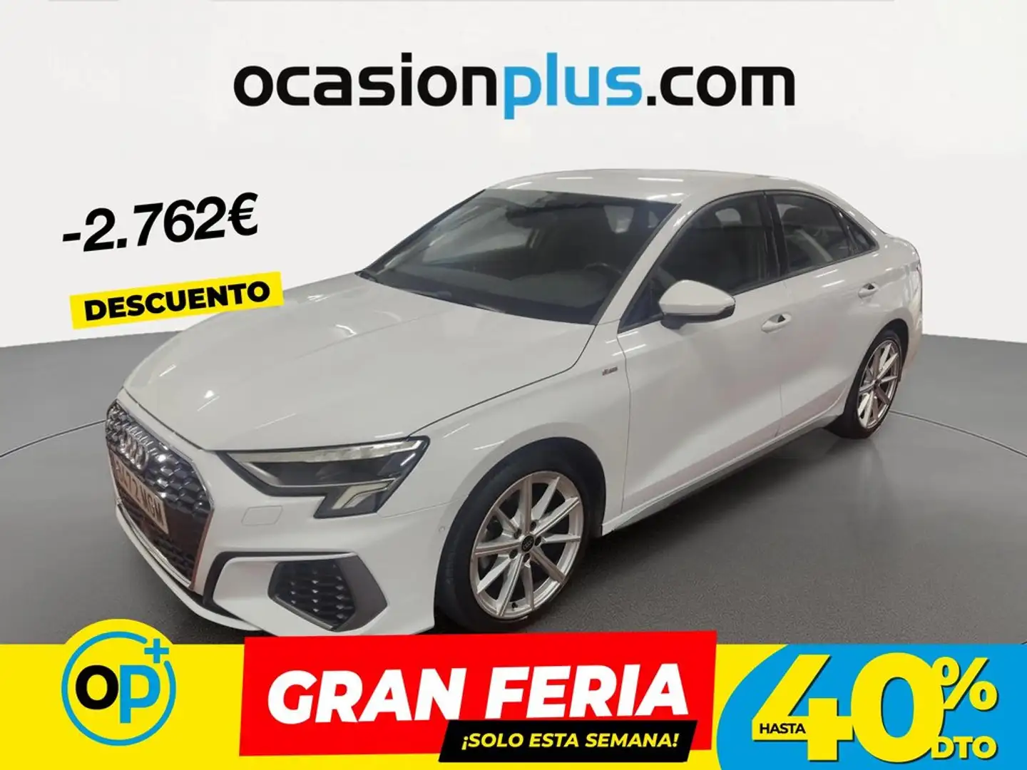 Audi A3 Sedán 35TDI S line Stronic Blanco - 1