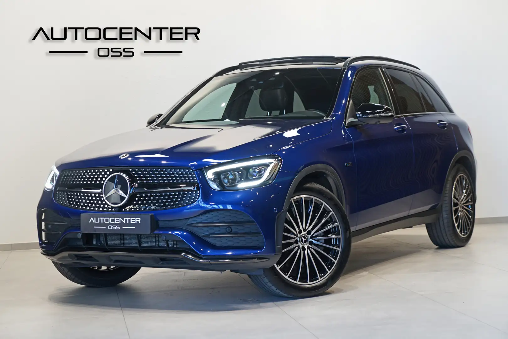 Mercedes-Benz GLC 300 300e 4MATIC AMG | VOL OPTIE | ✅ LUCHTVERING ✅ STOE Bleu - 1