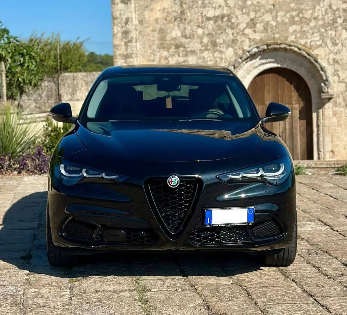 Alfa Romeo Stelvio 2.2 TD 180cv AT8 RWD Veloce Zwart - 2