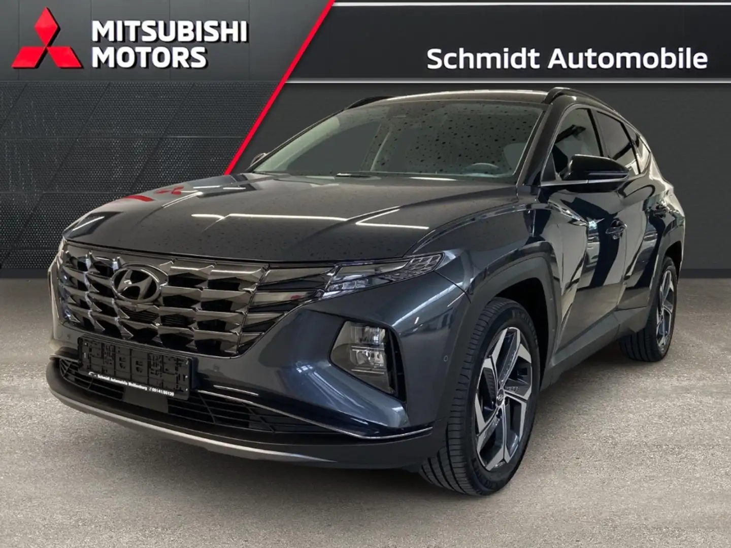 Hyundai TUCSON 1.6 T-GDI Hybrig Prime 4WD Navi LED Krell Grau - 1