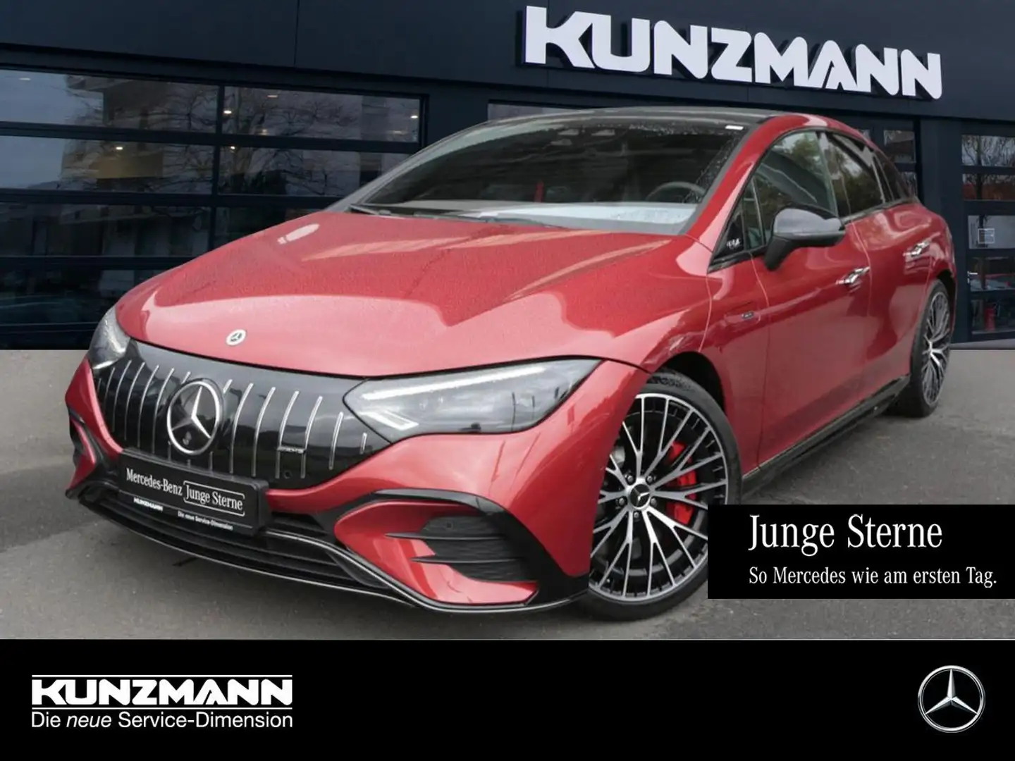 Mercedes-Benz EQE 53 AMG 4M+ Night Distronic Panorama 360° Rot - 1