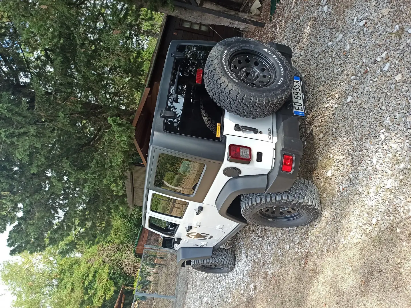 Jeep Wrangler Unlimited 2.8 crd Rubicon Bianco - 2