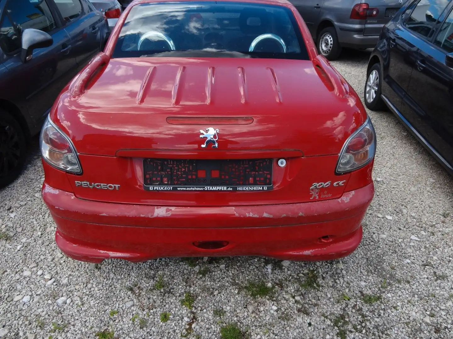 Peugeot 206 Cabriolet CC/2.Hand/ Rojo - 2