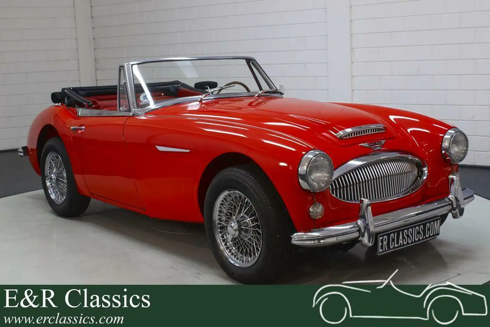 Austin-Healey 3000 3000MK3 | Gerestaureerd | 1966 Červená - 1