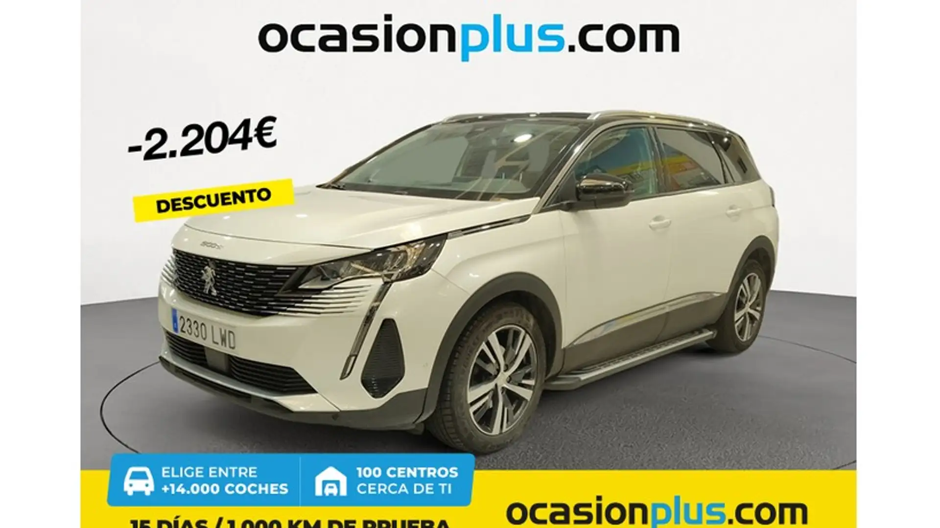 Peugeot 5008 1.6 BlueHDI Allure 7 pl. EAT6 120 Blanco - 1