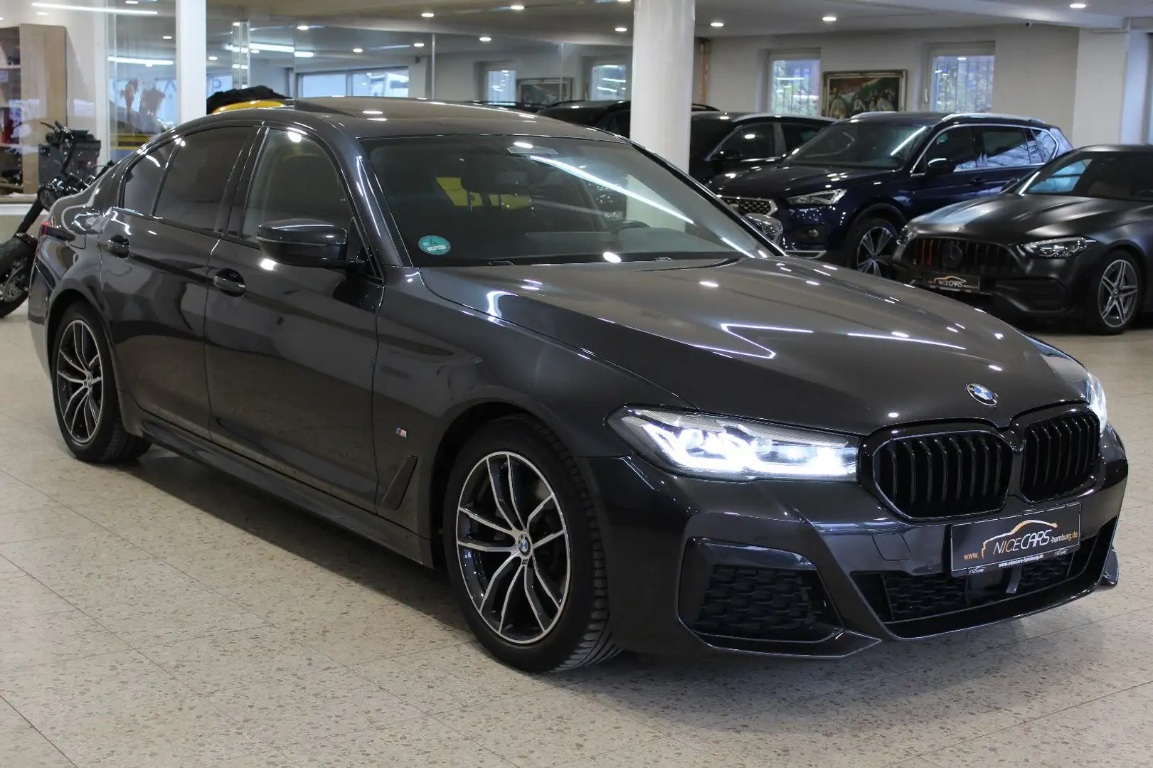 BMW 520 d"xDrive"M-Sport Paket"SDach"H&K"LED"ACC" Grigio - 2