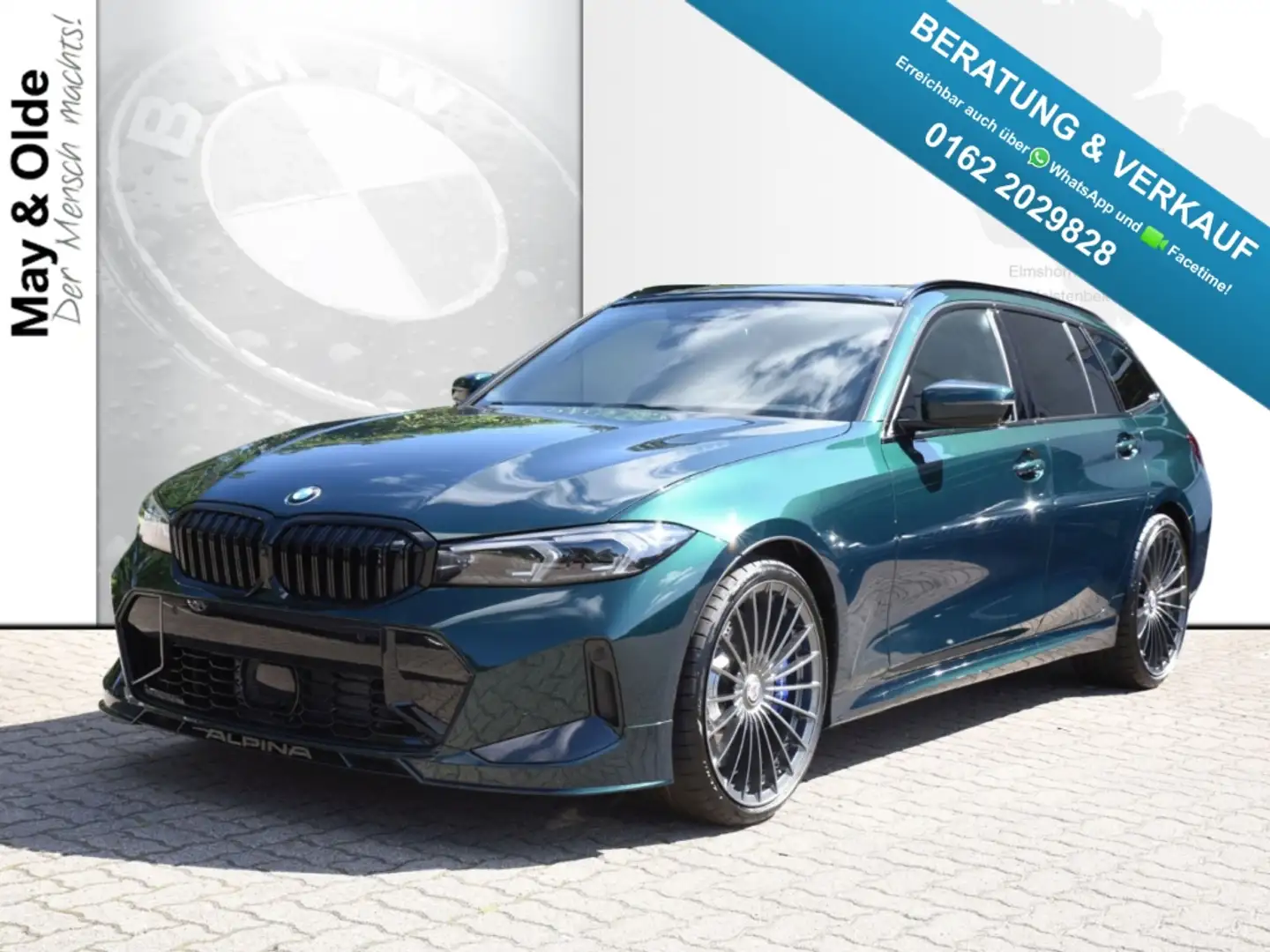 Alpina B3 HUD StandHZG Pano Leder digitales Cockpit Memory S Green - 1