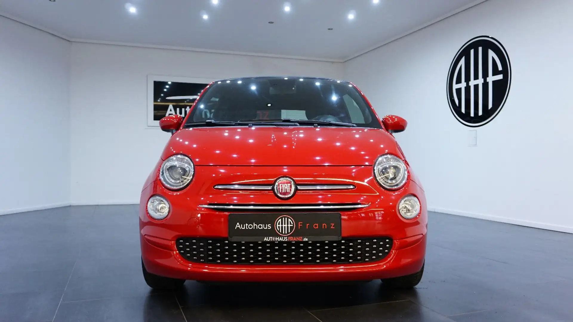 Fiat 500C *Cabrio*PDC*USB*Carplay*Automatik* Rot - 2