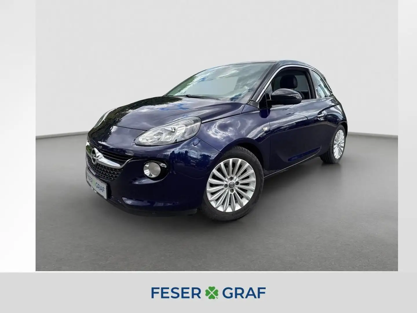 Opel Adam 1.4 Klima Winterpaket PDC Alu Tempomat Pano Blau - 1
