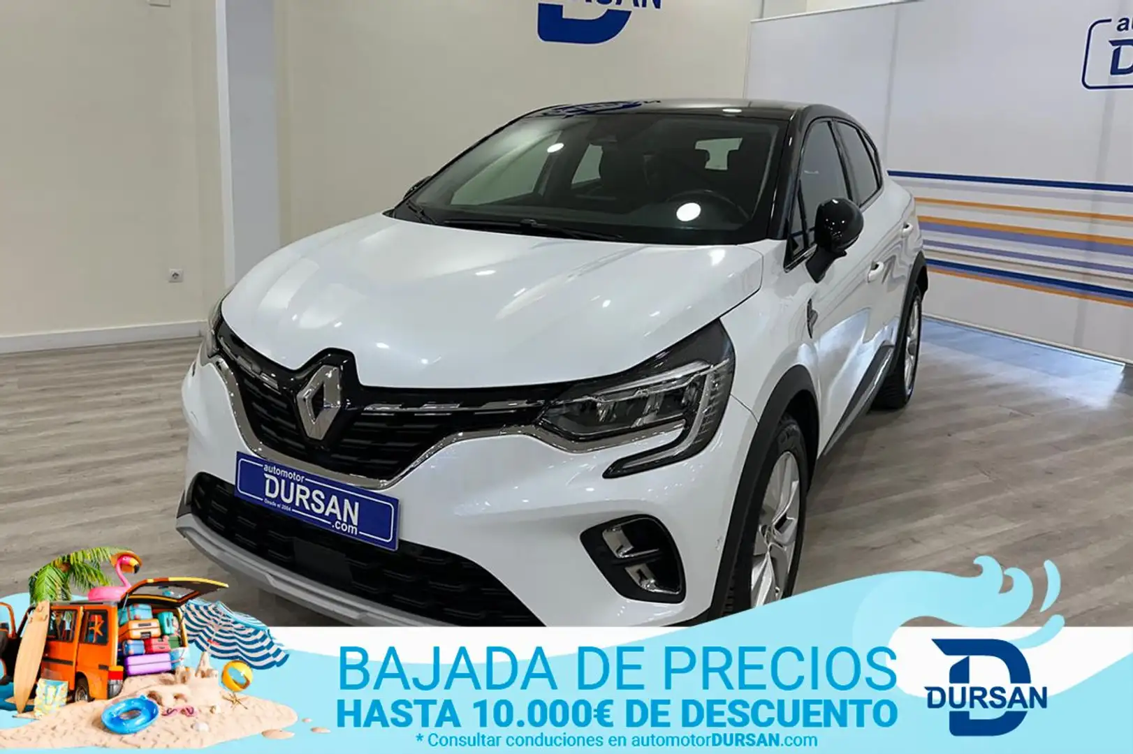 Renault Captur TCe Zen EDC 96kW Blanc - 1