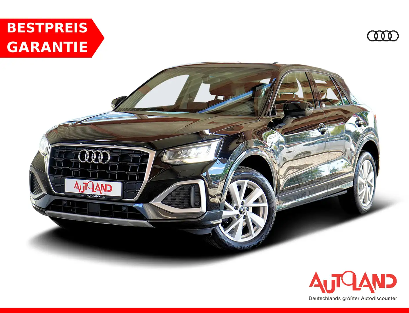 Audi Q2 30 1.0 TFSI advanced LED Navi AHK Sitzheizung Schwarz - 1