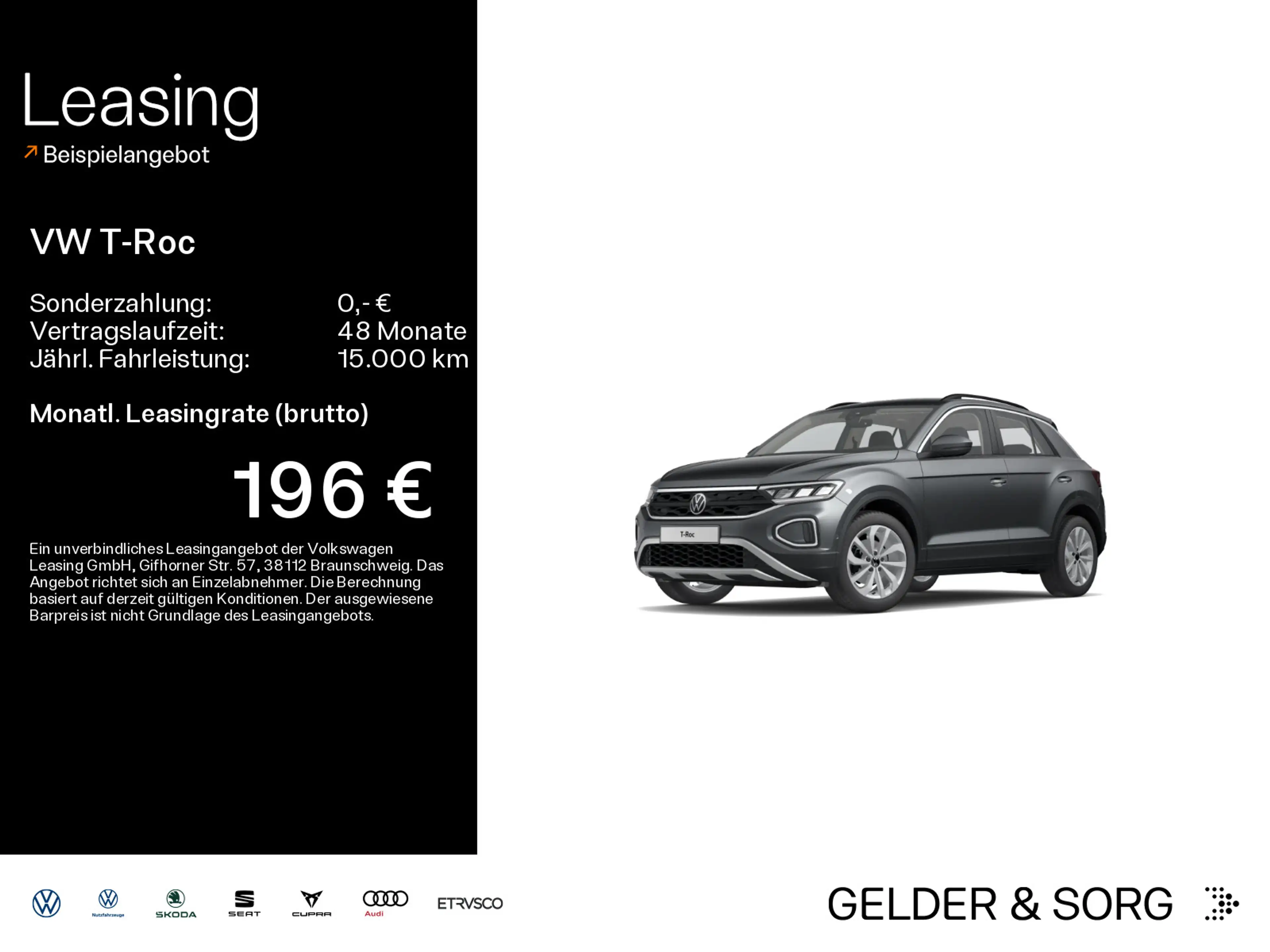 Volkswagen T-Roc 1.0 TSI Life AHK*RFK*LED*Navi*DAB+*Digital