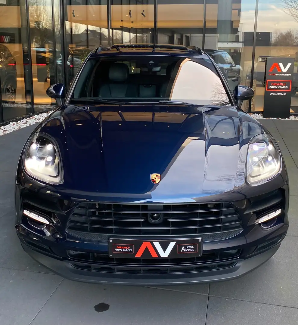 Porsche Macan Macan PDK AdaptiveCC/Leder/Pano/Memory/Trekh./... Bleu - 2