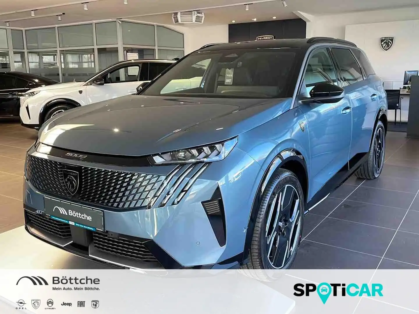 Peugeot 5008 Elektromotor 210 GT Bleu - 1