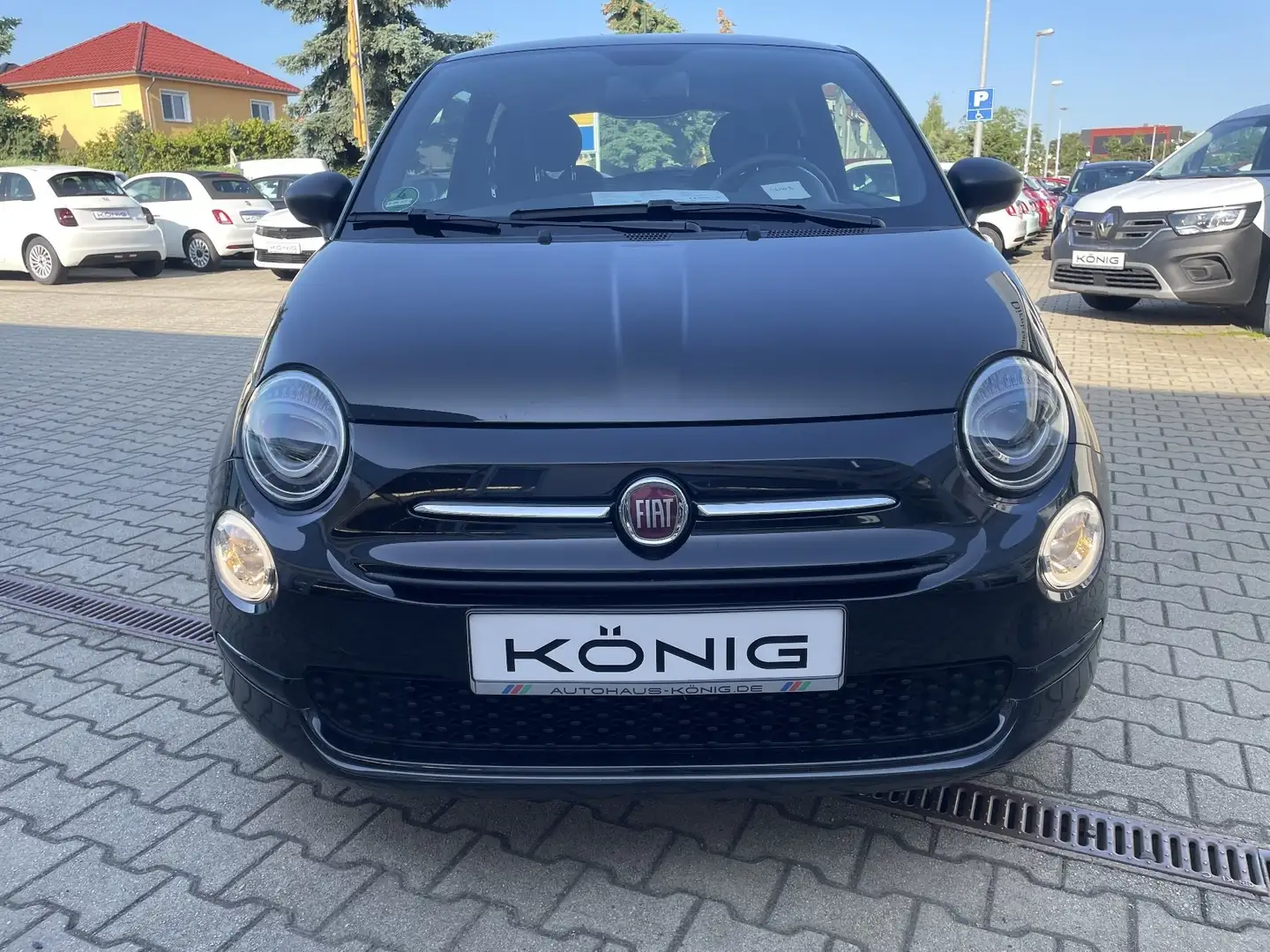Fiat 500 "RED" Carplay*Klima*Leichtmetall Schwarz - 2