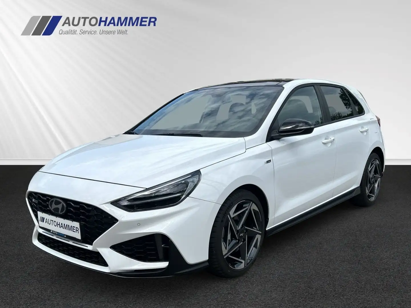 Hyundai i30 5-T 1.5T M/T N-LINE LED Navi Sitz-P. el.SD Weiß - 1