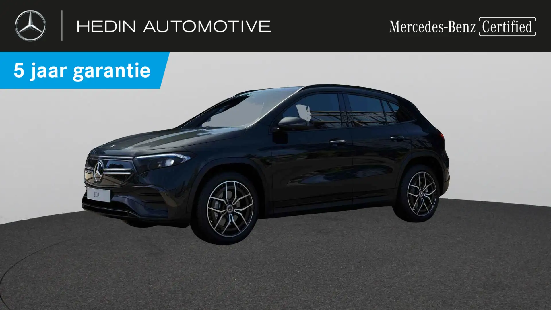 Mercedes-Benz EQA 300 4MATIC AMG Line | Panoramisch Dak | 360° Parkeerpa Noir - 1
