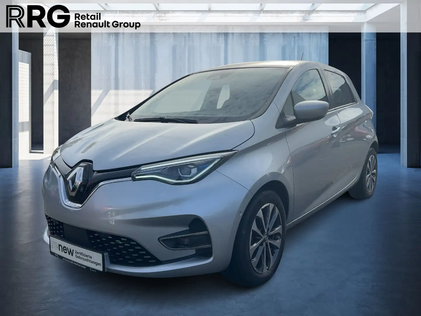 Renault ZOE INTENS R135 50 kWh BATTERIEKAUF Zilver - 1