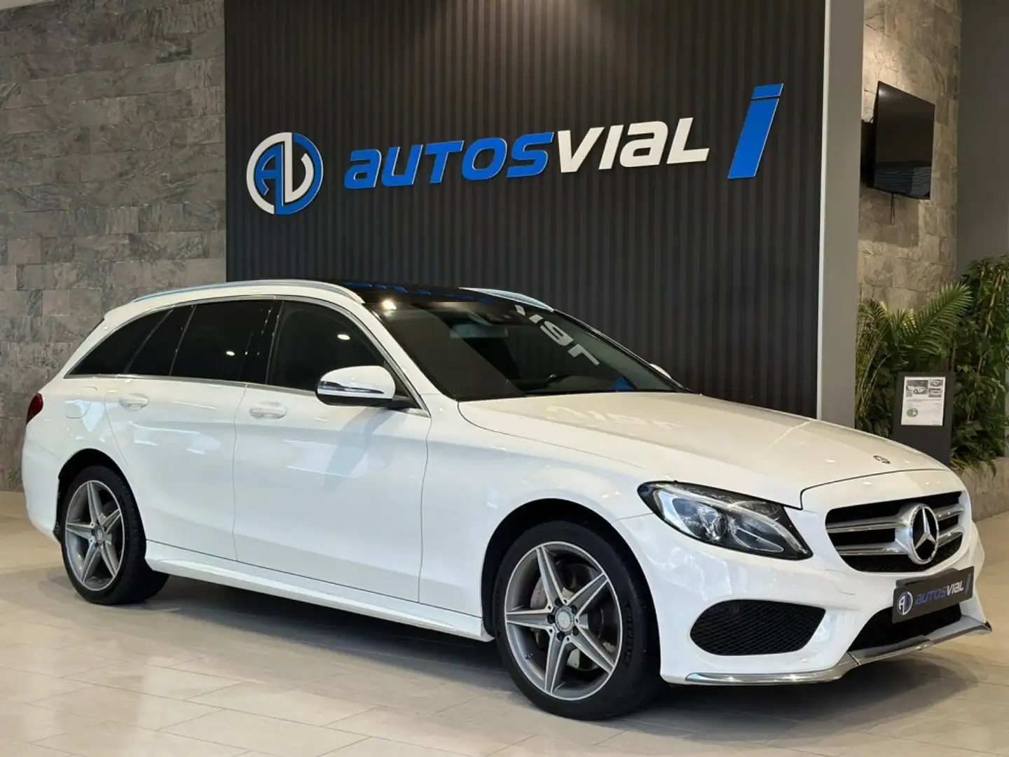 Mercedes-Benz C 250 Estate 250d 4Matic 7G Plus Blanc - 1