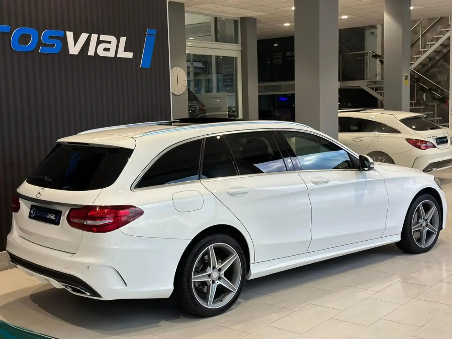 Mercedes-Benz C 250 Estate 250d 4Matic 7G Plus Blanc - 2