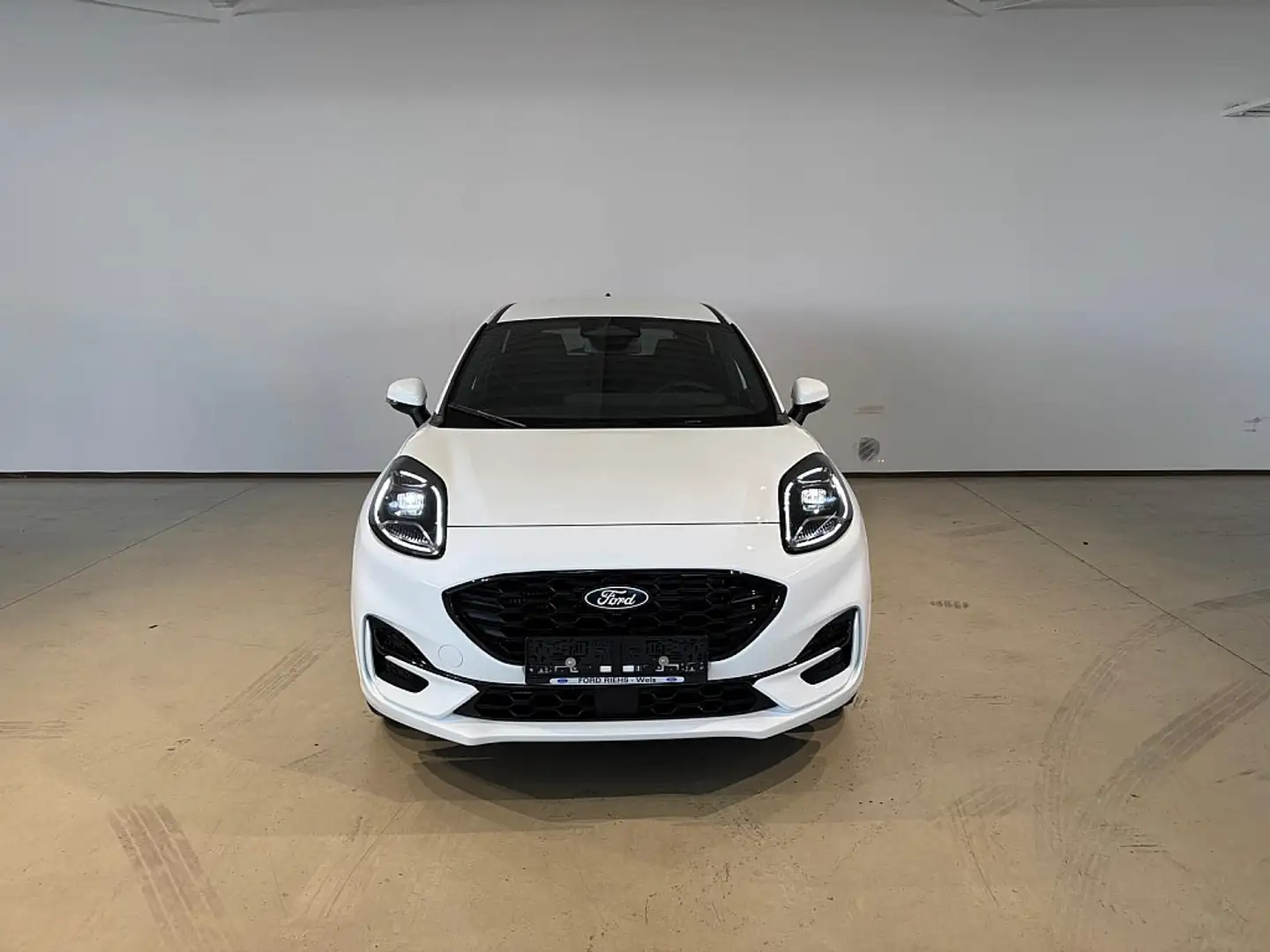 Ford Puma 1,0 EcoBoost Hybrid ST-Line Weiß - 2