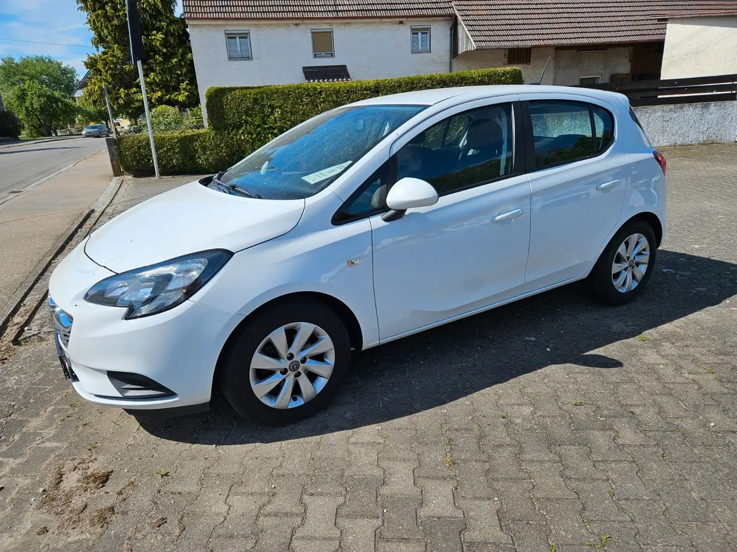 Opel Corsa E 1,4 90PS,Edition,,PDC,Klima,Shz,Lhz Blanc - 1