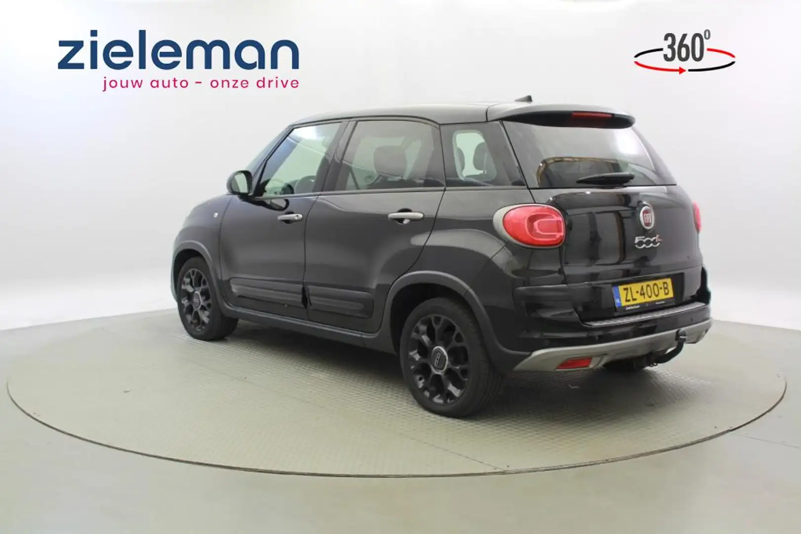 Fiat 500L 0.9 TwinAir BlackLine CityCross - Carplay, Trekhaa Zwart - 2