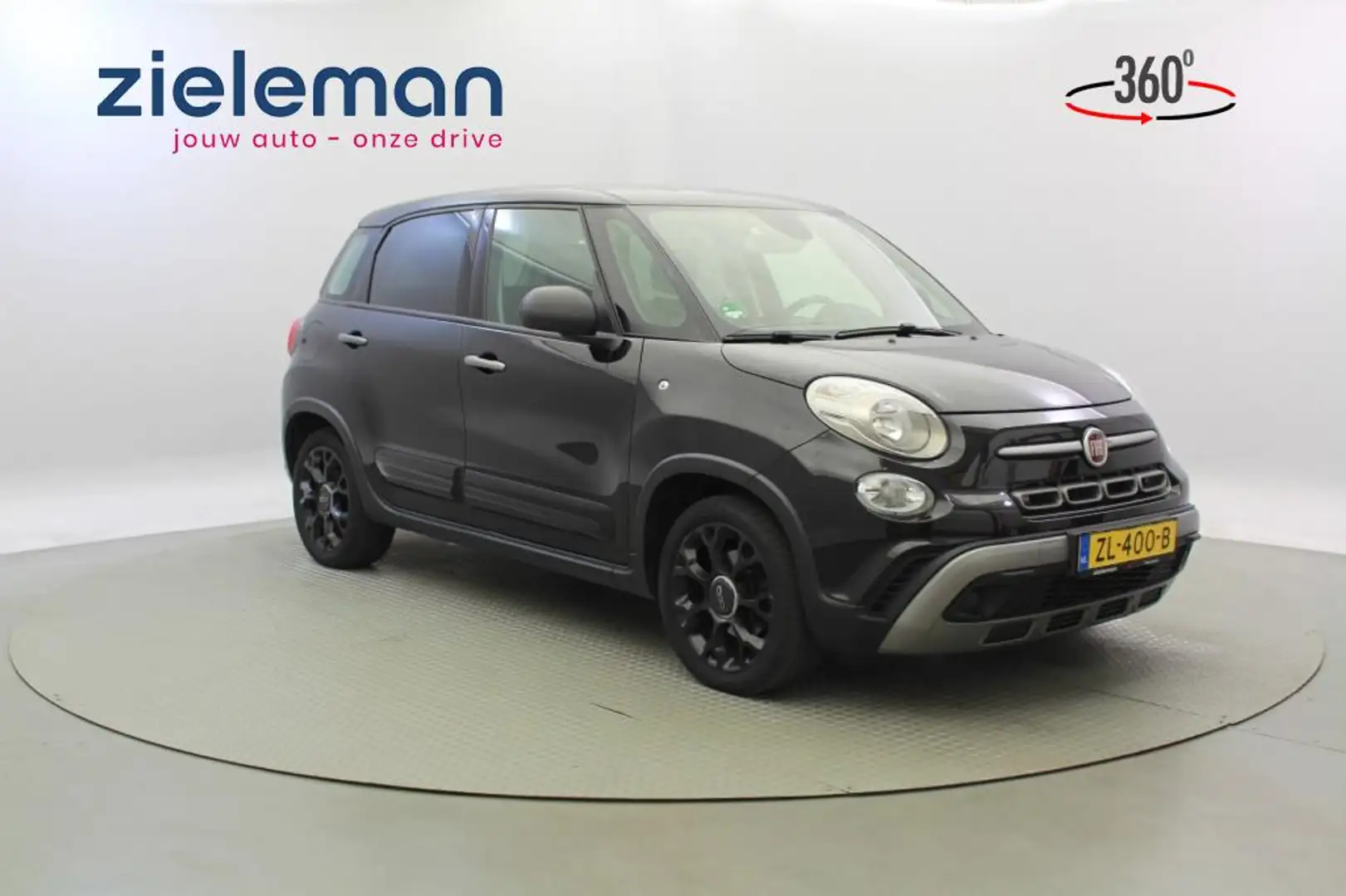 Fiat 500L 0.9 TwinAir BlackLine CityCross - Carplay, Trekhaa Zwart - 1