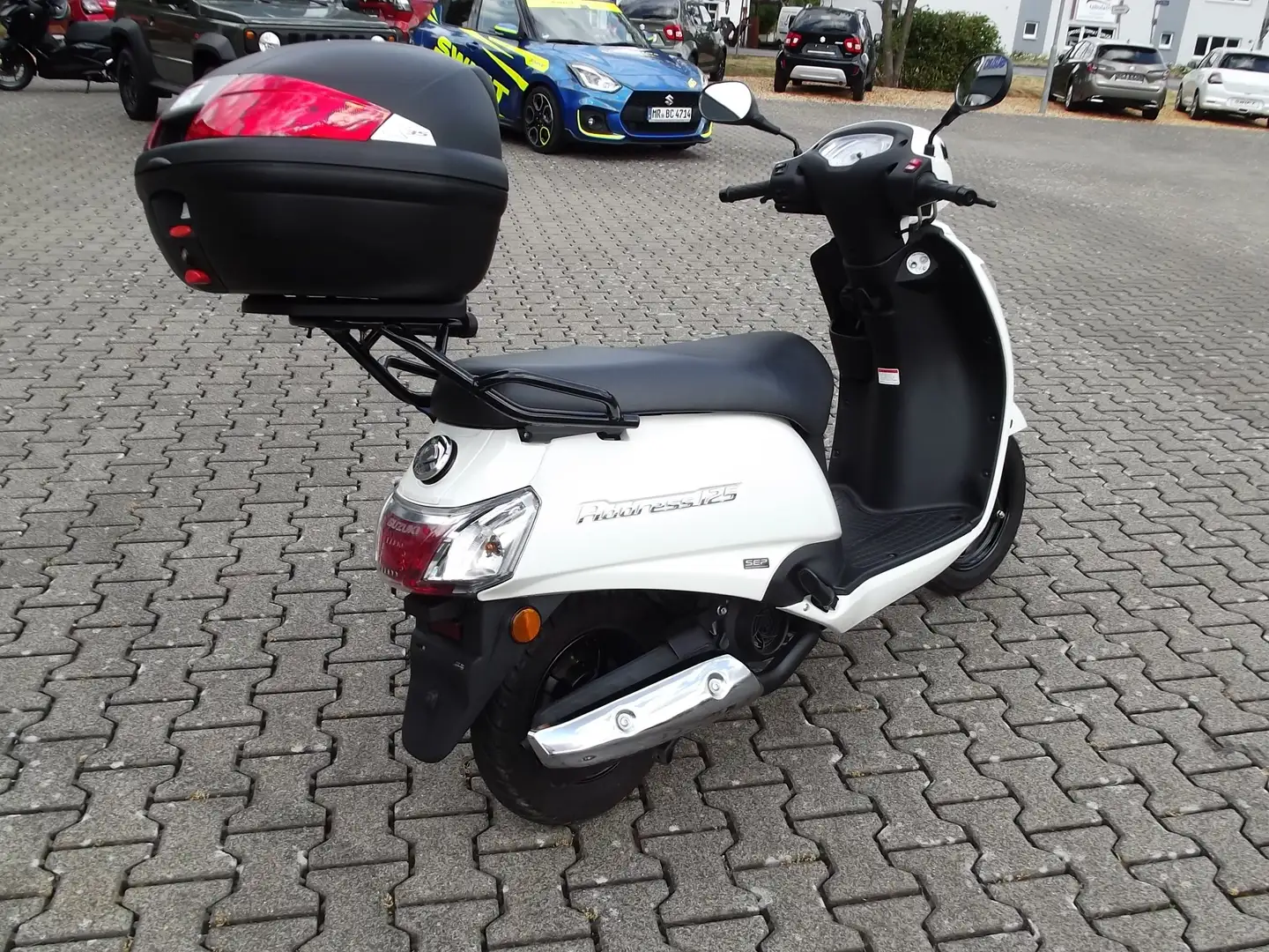 Suzuki Address Adress 125 Weiß - 2