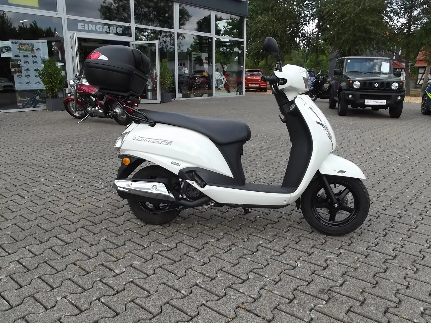 Suzuki Address Adress 125 Weiß - 1