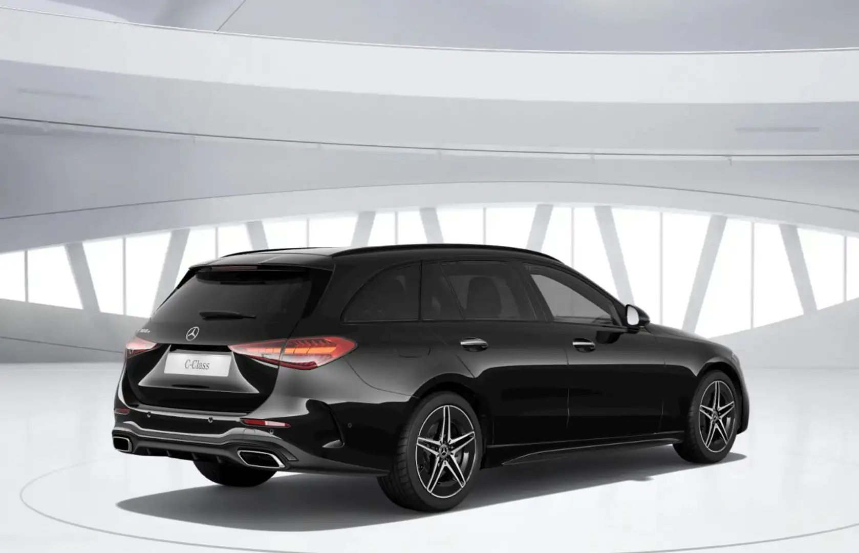 Mercedes-Benz C 300 Estate e Star Edition AMG Line Zwart - 2