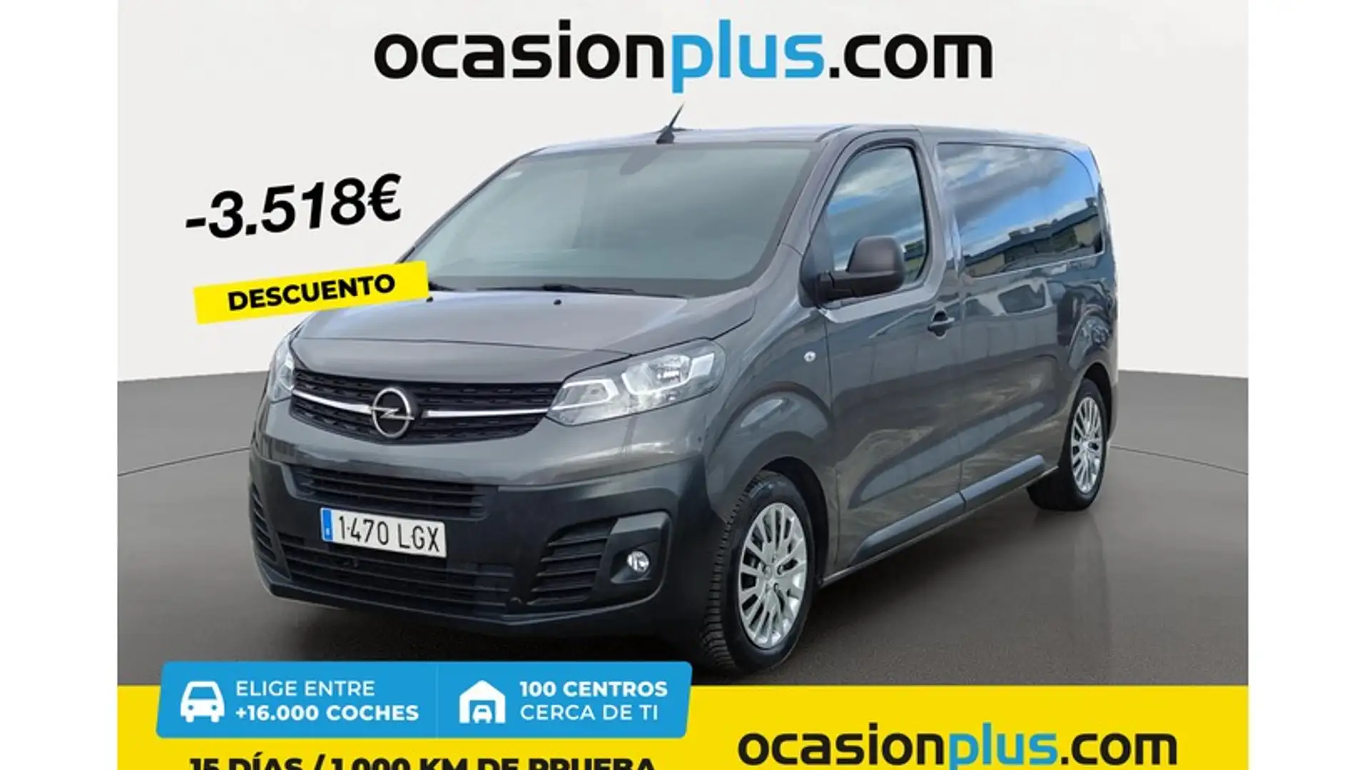 Opel Vivaro Furgón 1.5D S Carga Standard Express 120 Gris - 1