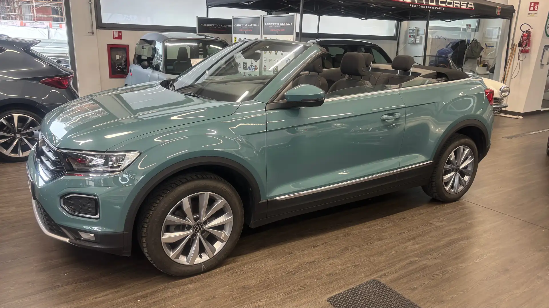 Volkswagen T-Roc T-Roc+Cabriolet+Cabriolet+1.5+tsi+Style+dsg Verde - 1