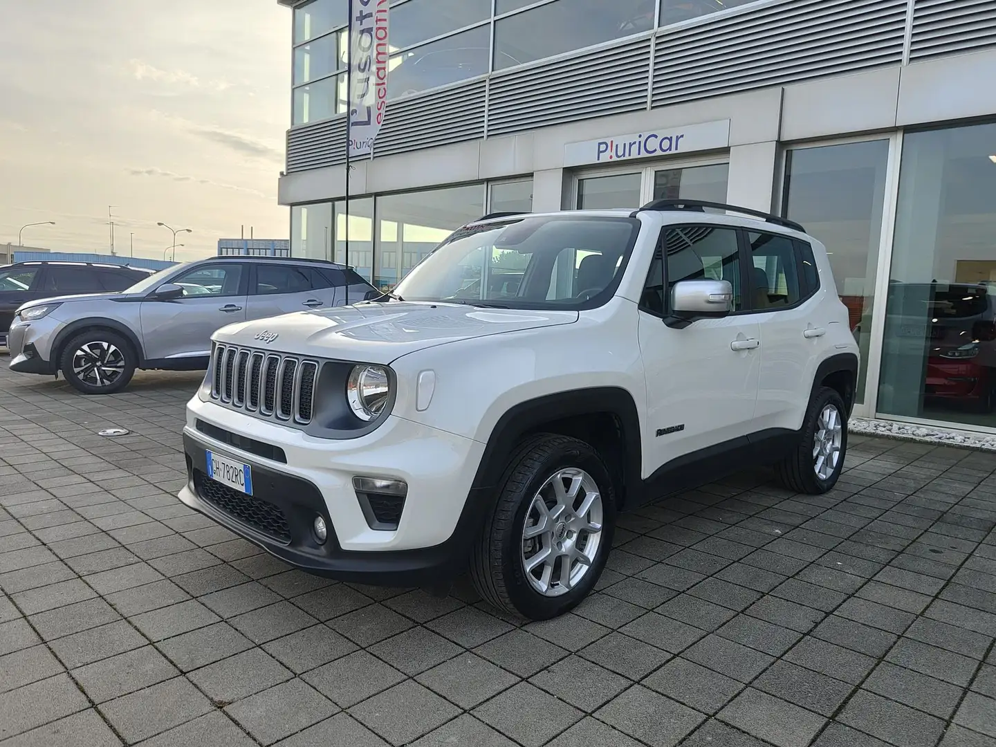 Jeep Renegade 1.3 T4 190CV PHEV 4xe AT6 Limited Adaptive Cruise Blanc - 1