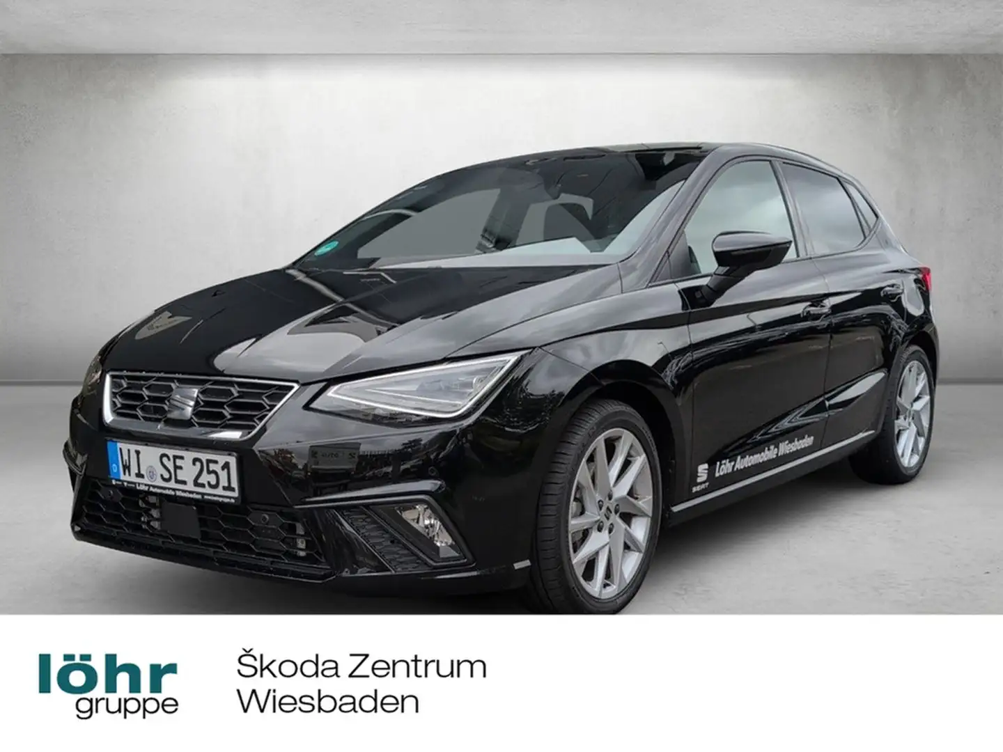 SEAT Ibiza FR 1.0 TSI 116PS DSG ABGABE 11.2025 Schwarz - 1