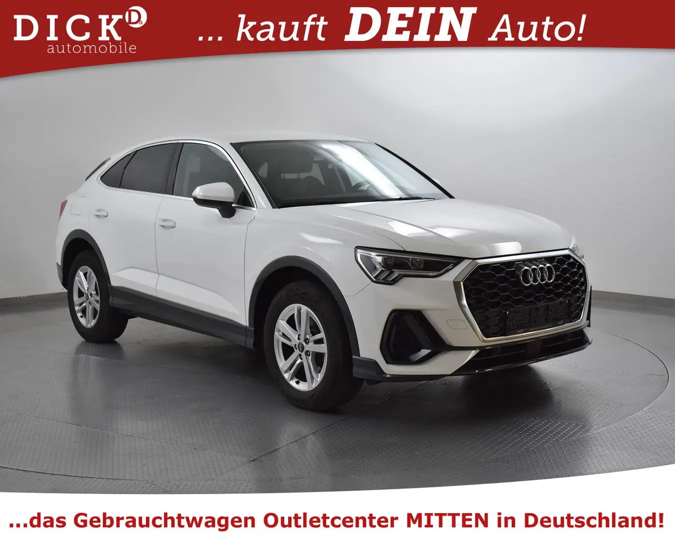 Audi Q3 Sportback 45TFSIe VIRTU+NAVI+LED+SHZ+ACC+AHK+ Weiß - 2