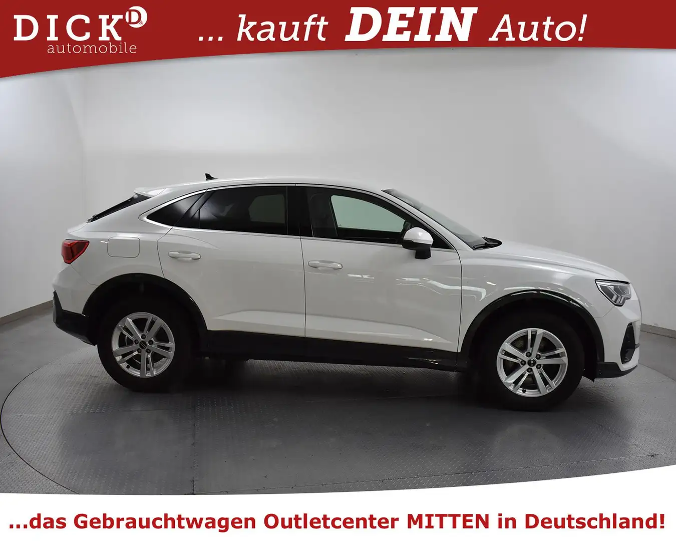 Audi Q3 Sportback 45TFSIe VIRTU+NAVI+LED+SHZ+ACC+AHK+ Weiß - 1