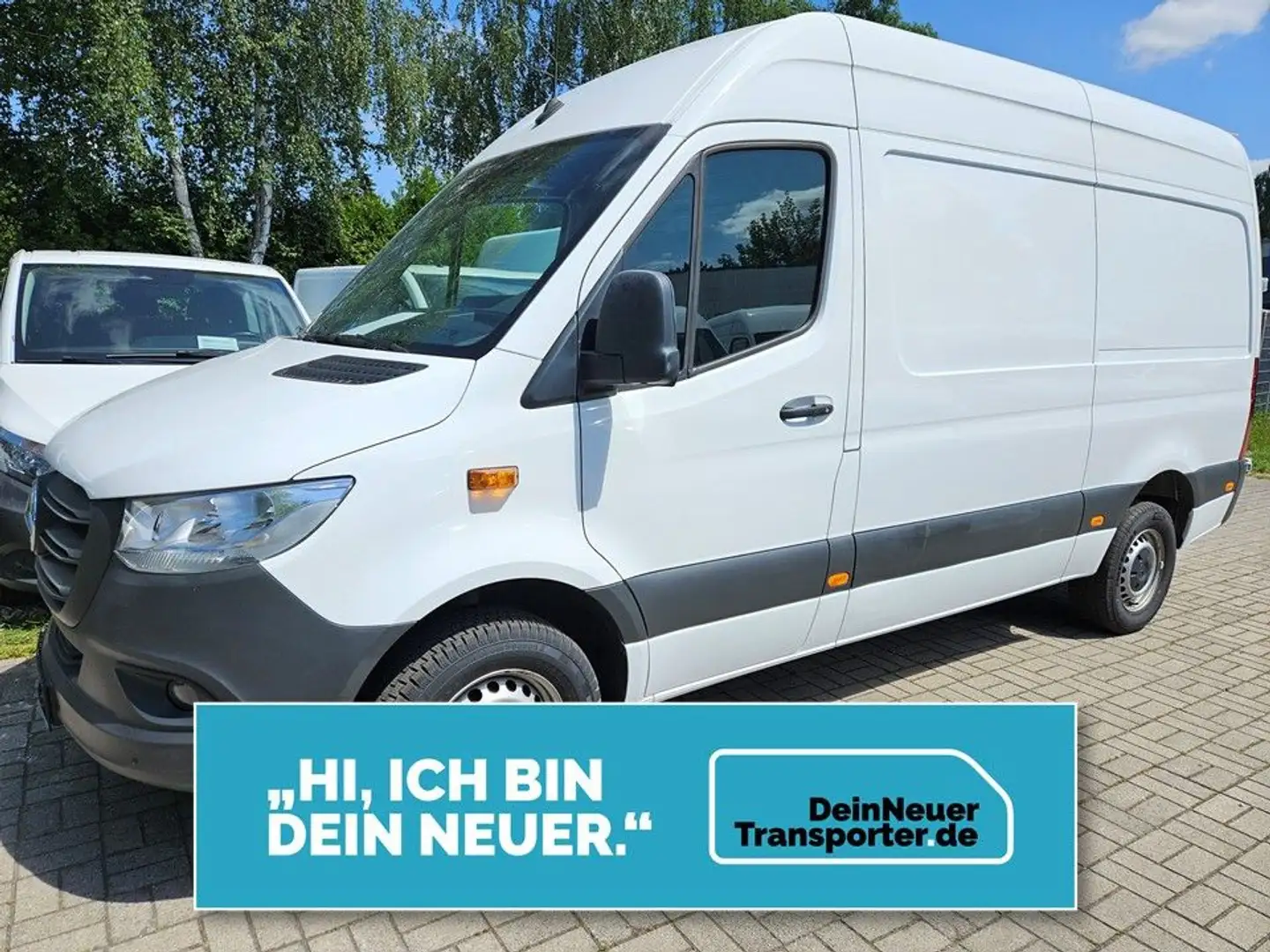 Mercedes-Benz Sprinter 317 CDI L2H2|27°°°KM|OHNE SCHÄDEN|360°K Weiß - 1